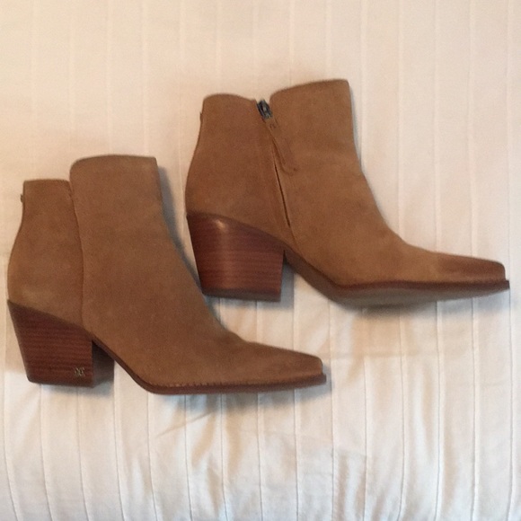 Sam Edelman suede booties - Picture 2 of 7